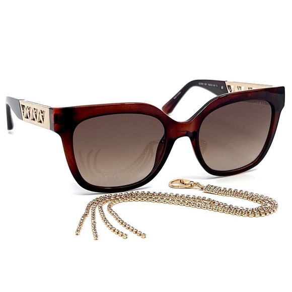 ❤️ NEW!!! GUESS Sunglasses GU7691 52F Authentic - Picture 1 of 11